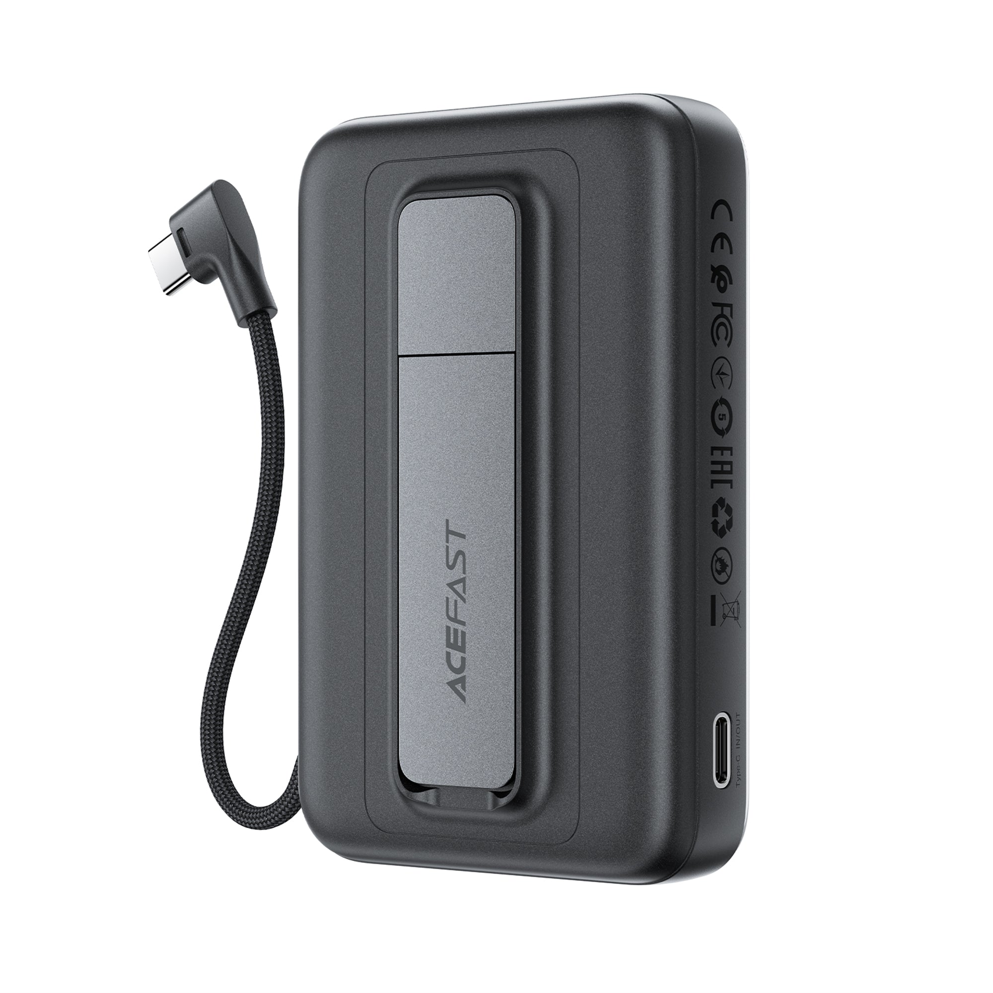 M24-10000 22.5W Magnetic Fast Charging Power Bank With Holder and Cable (CCC)