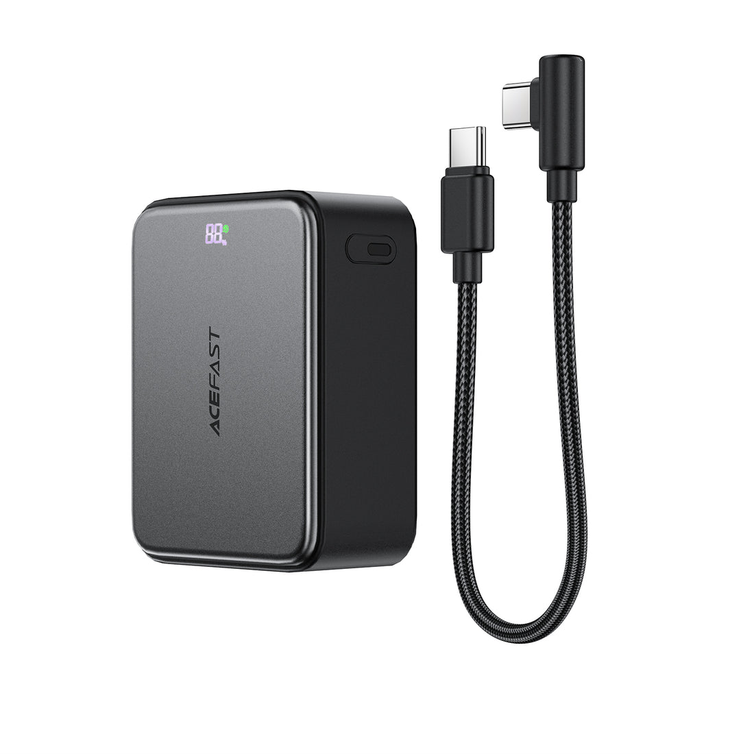 M28 22.5W Fast Charging Power Bank With Cable 10000mAh