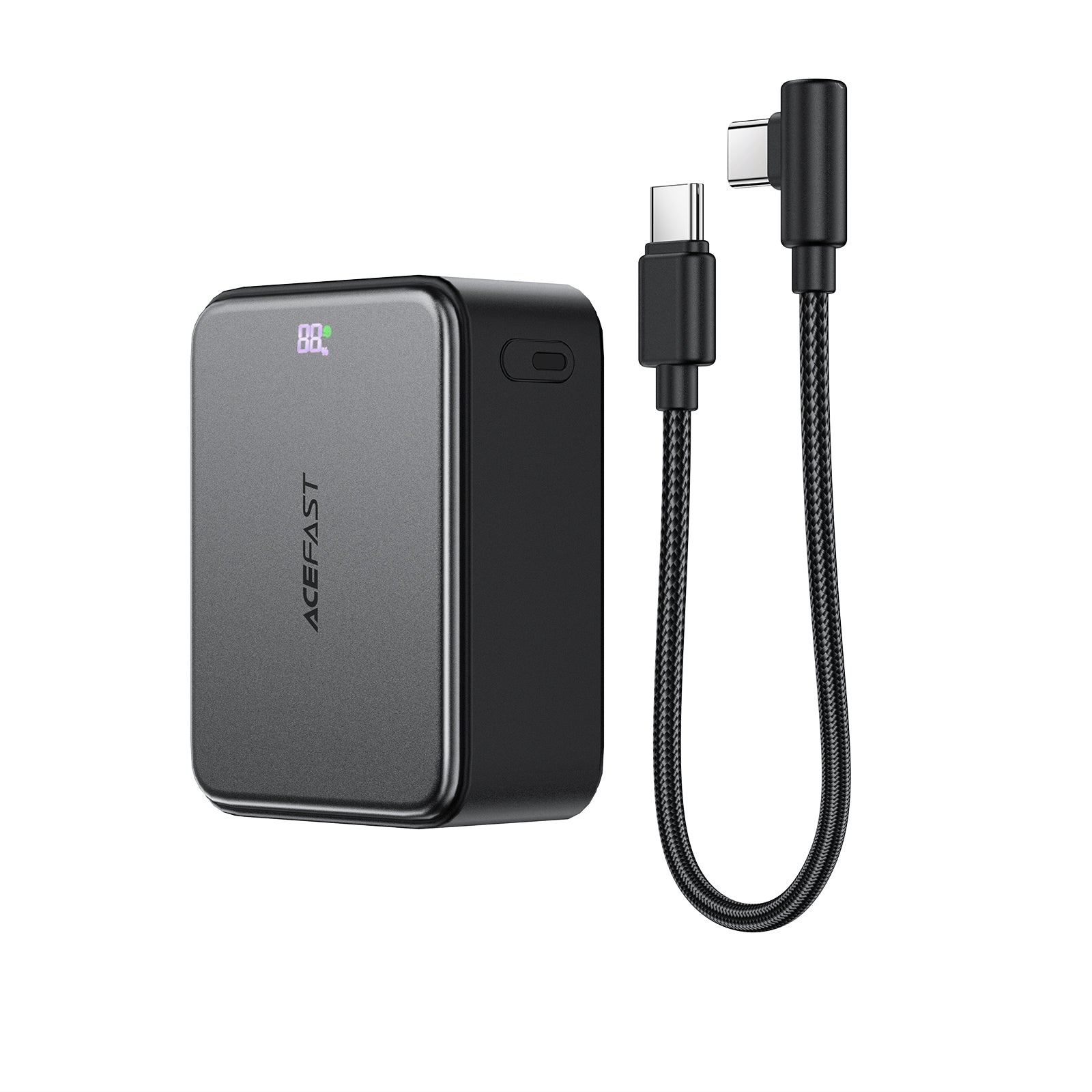 M28 22.5W Fast Charging Power Bank With Cable 10000mAh