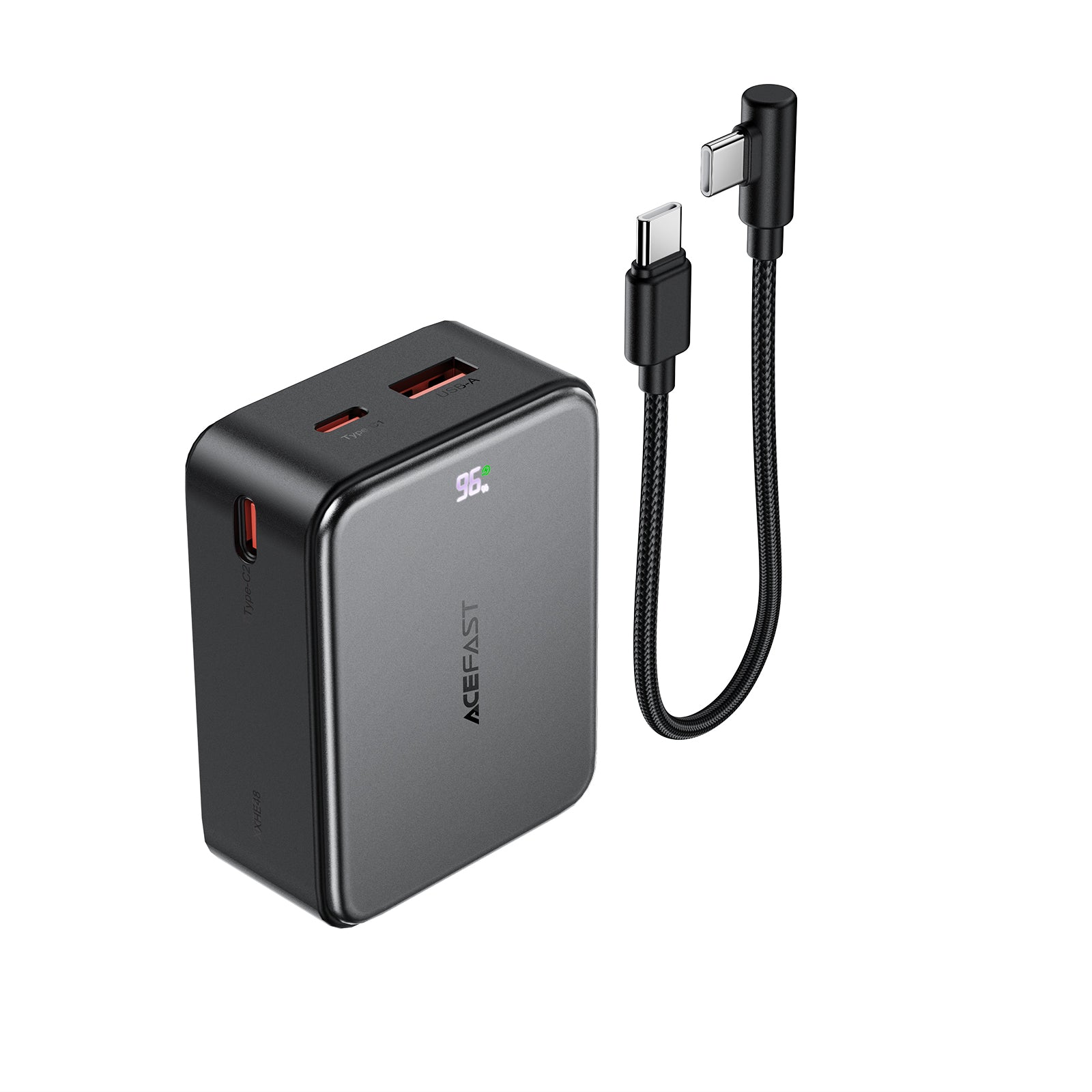 M28 22.5W Fast Charging Power Bank With Cable 10000mAh