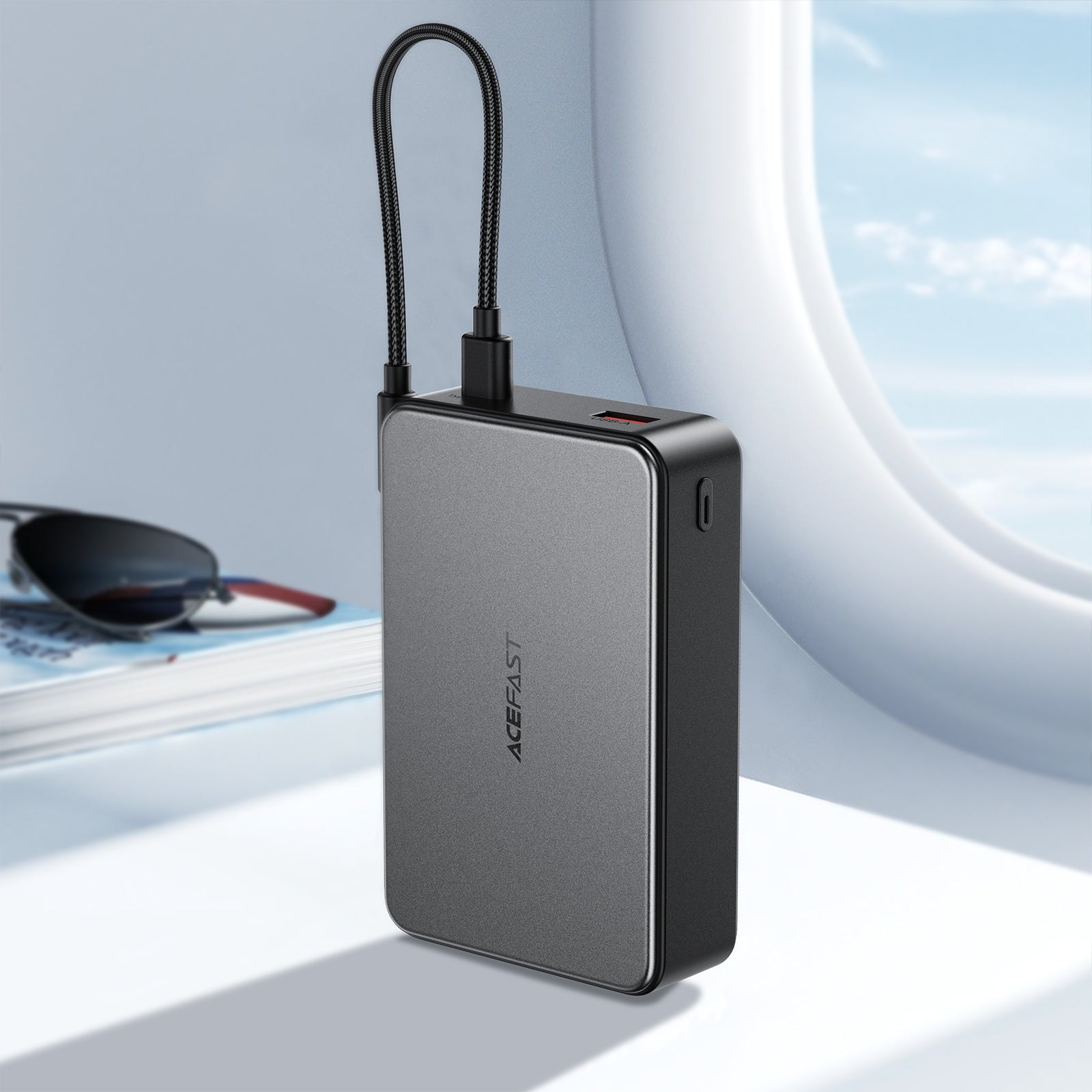 M29 22.5W Fast Charging Power Bank With Cable 20000mAh