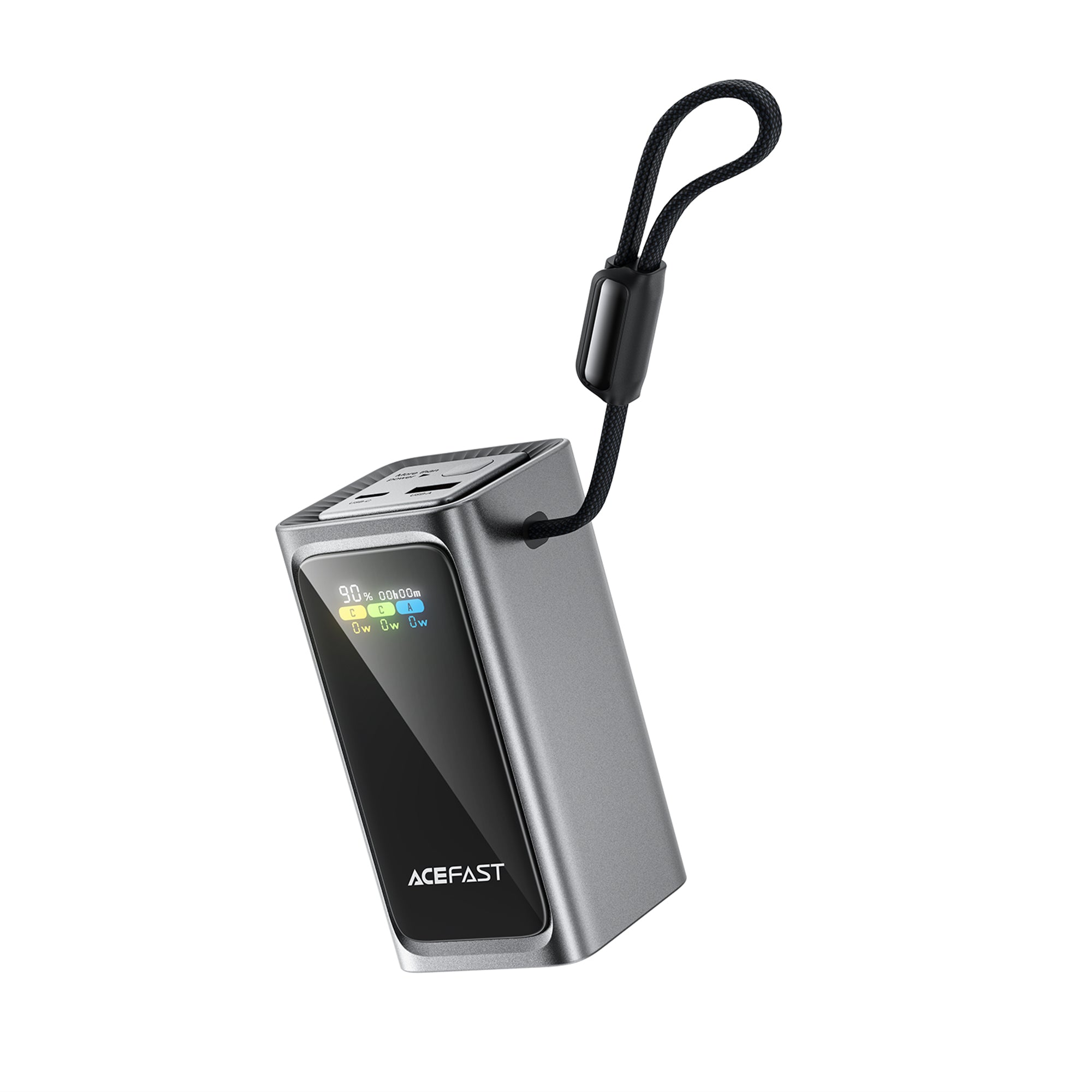 M33 100W Fast Charging Power Bank With Cable and TFT Display 20000mAh
