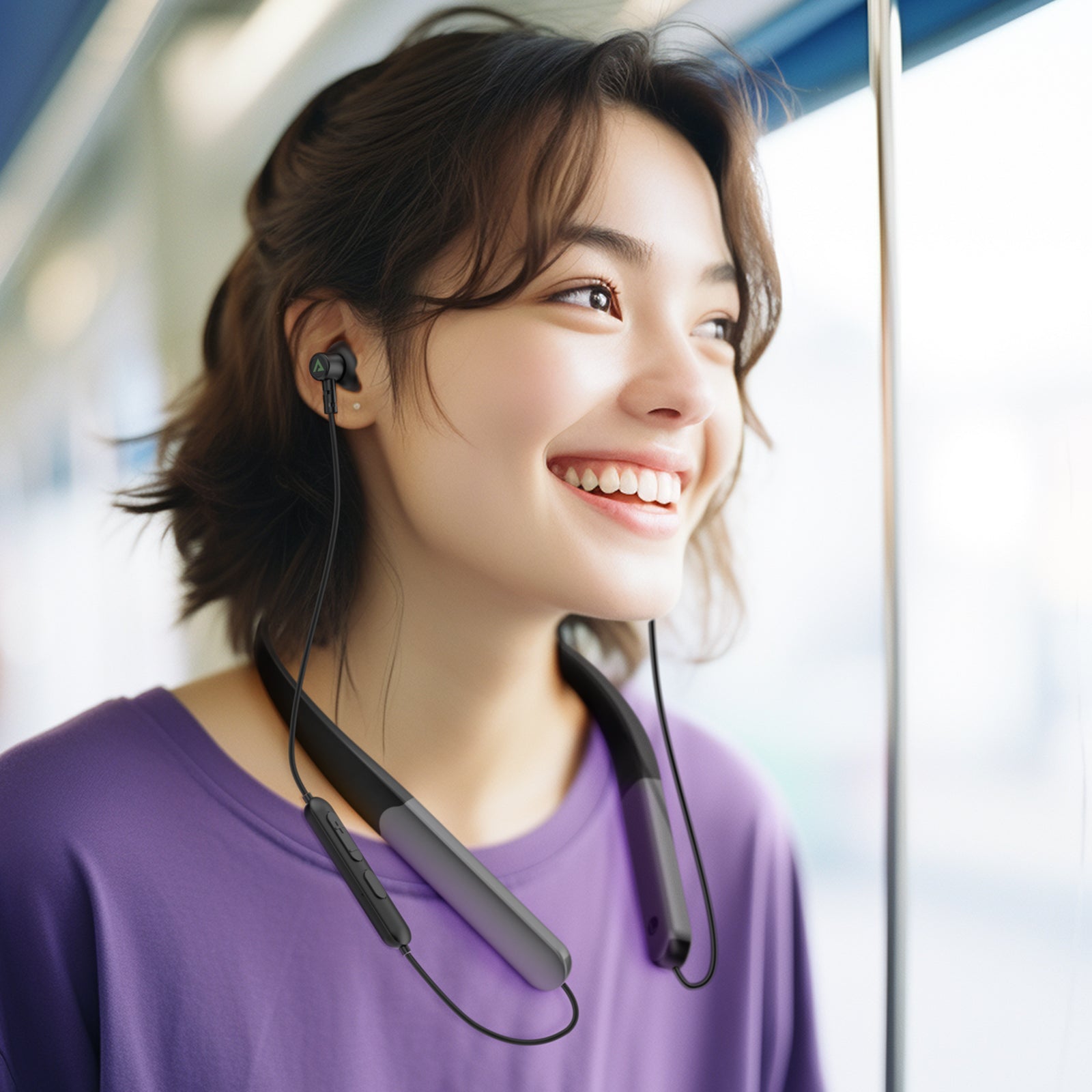 N1 Neck Hanging Wireless Earphones