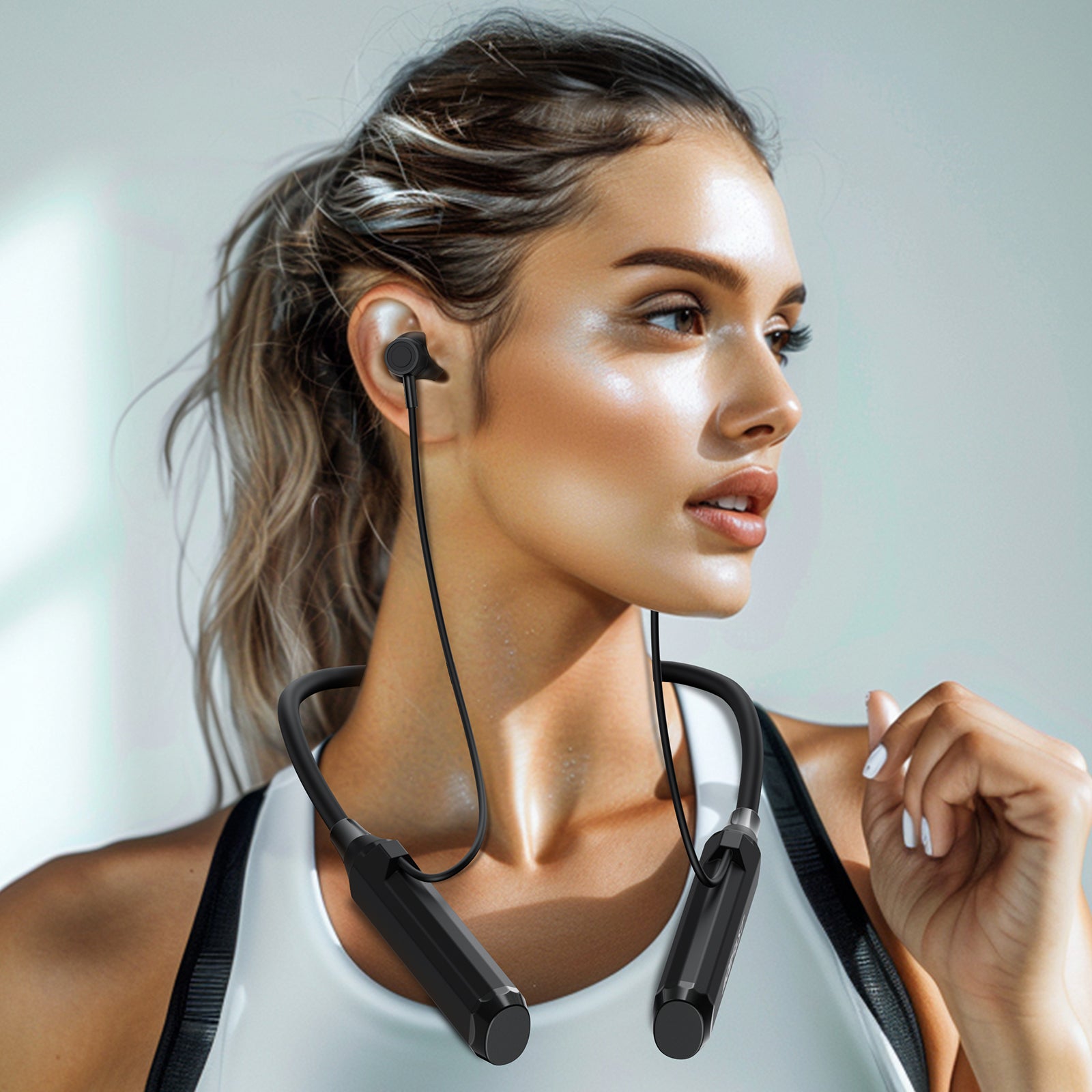 N6 Neck Hanging Wireless Earphones
