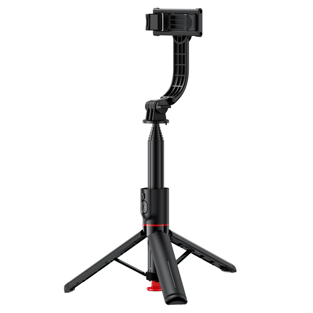 Selfie Stick with Tripod E42 | Automatically opening tripod | Detachable BT remote control