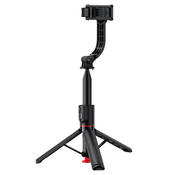 Selfie Stick with Tripod E42 | Automatically opening tripod | Detachable BT remote control