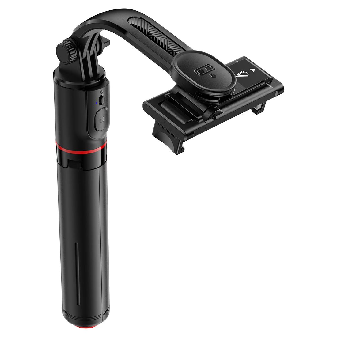 Selfie Stick with Tripod E42 | Automatically opening tripod | Detachable BT remote control