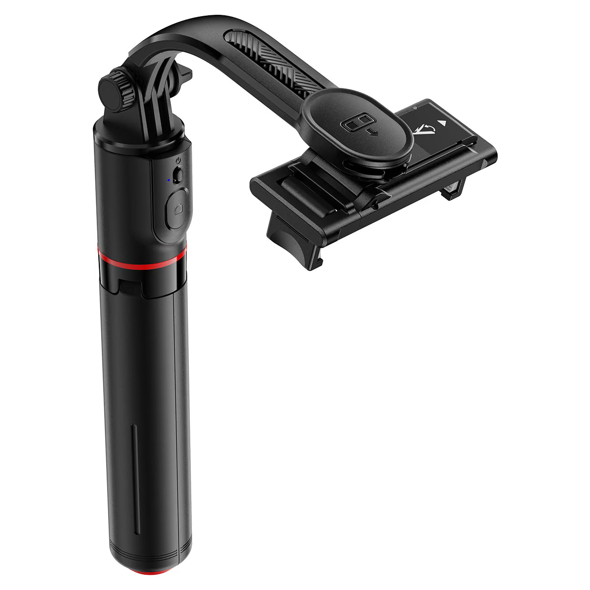 Selfie Stick with Tripod E42 | Automatically opening tripod | Detachable BT remote control