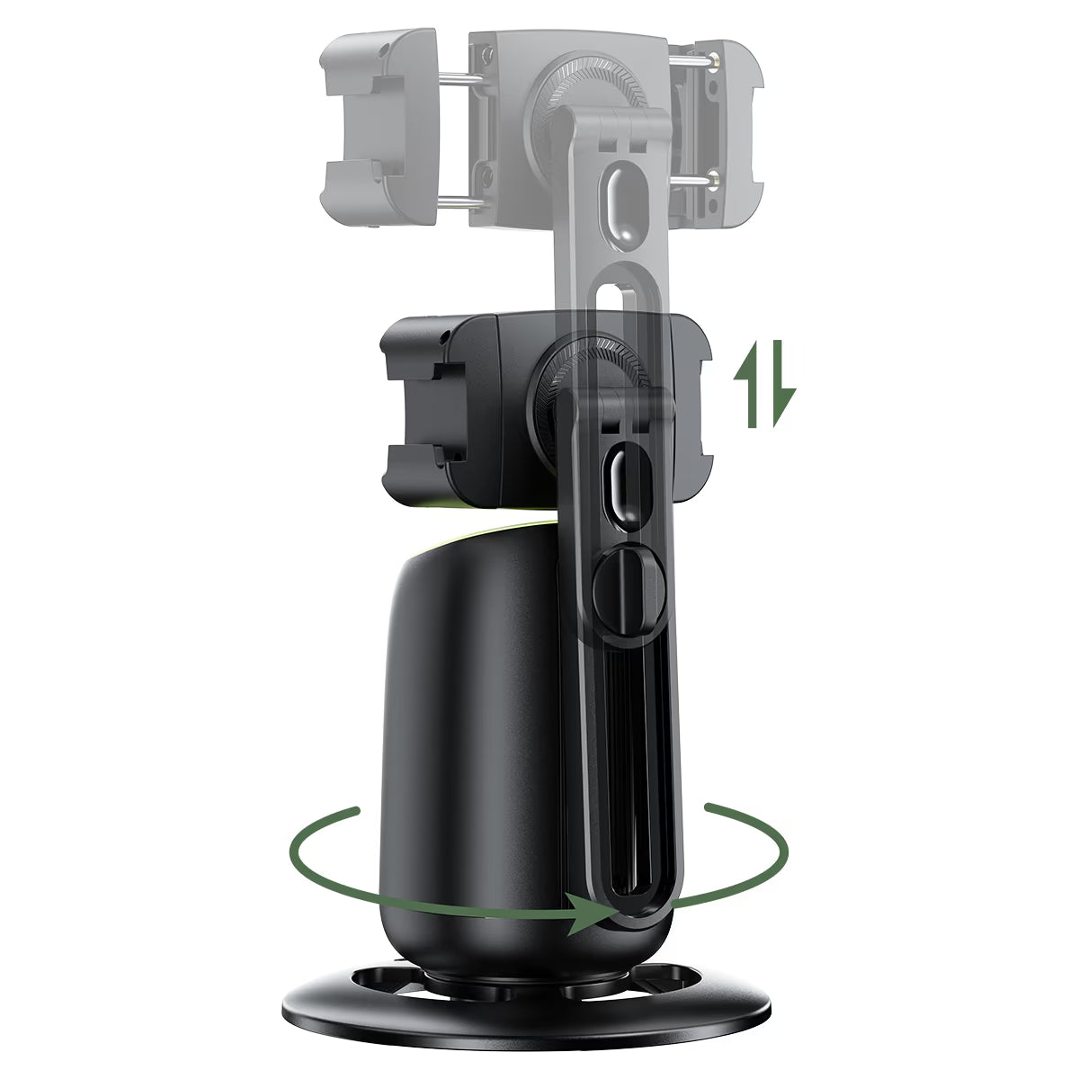 Smart AI Phone Holder E44 | 360-Degree AI intelligent Follow-Up PTZ