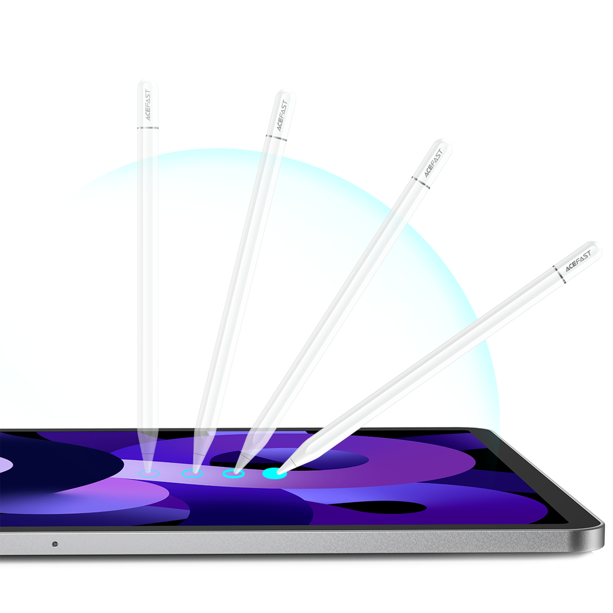 V3 Capacitive Pen for iPad With Wireless Charging