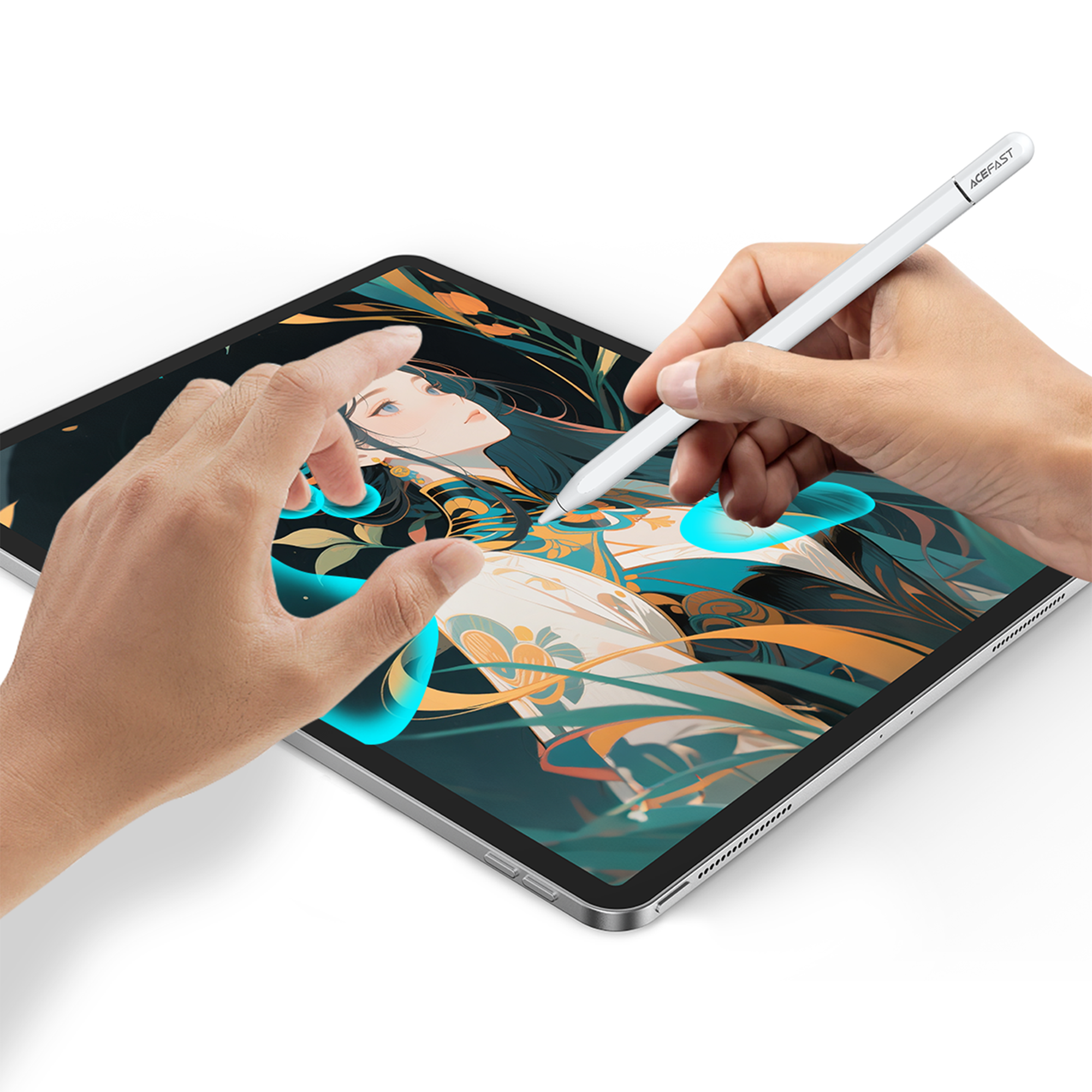 V3 Capacitive Pen for iPad With Wireless Charging
