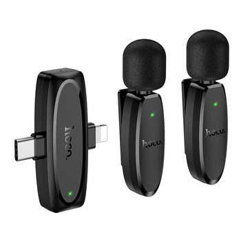 Wireless Digital Lavalier Microphones iP+Type-C Version | L15 Dual-Mic