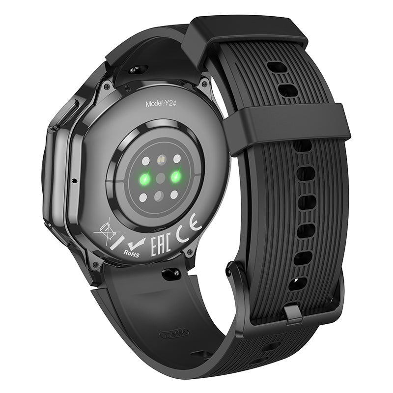 Y24 AMOLED Smart Sports Watch (Call Version) | IP67 Waterproof | Support Video Playback