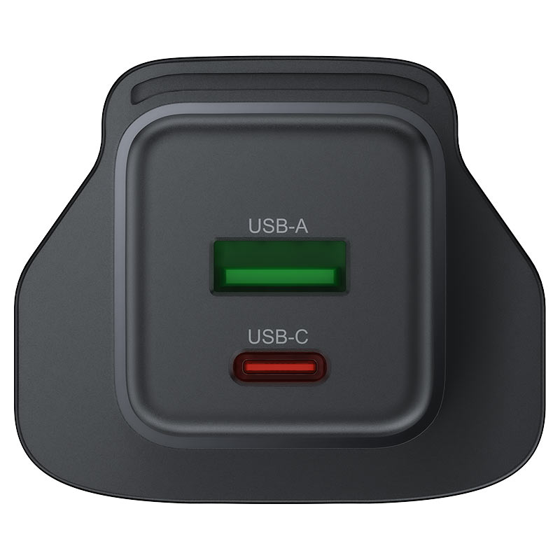 A127 PD 30W Gang USB-A + USB-C Charger