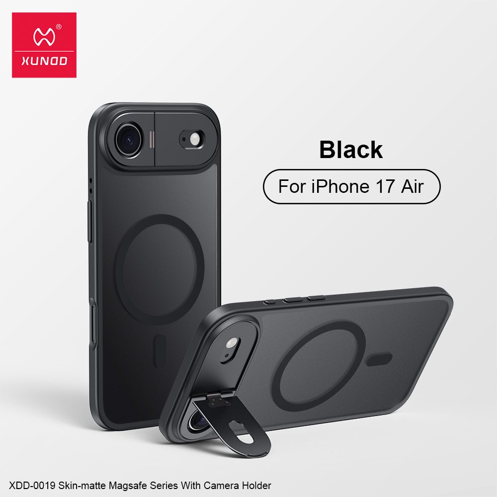 XDD-0019  Skin-Matte Magsafe Series With Camera Holder for iPhone 17 Series